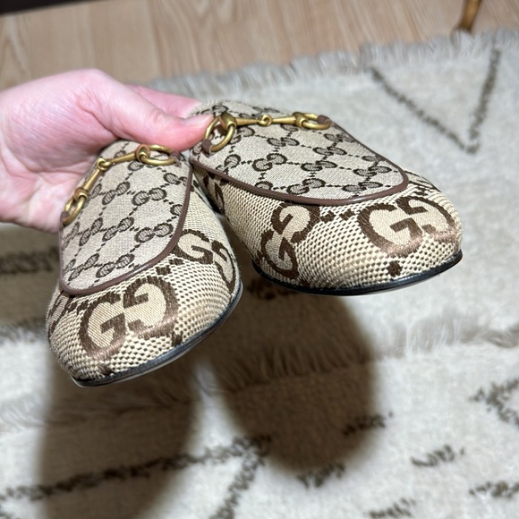 Gucci Princetown Maxi GG Loafer Mule - Picture 10 of 16